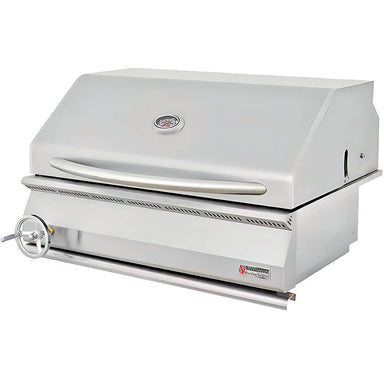 RCS Premier 32 Inch Stainless Steel Charcoal Built In Grill