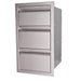 RCS Valiant 17 Inch Double Drawer & Paper Towel Holder | 304 Stainless Steel