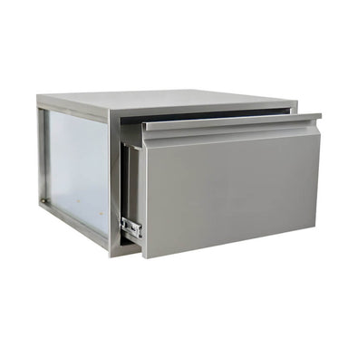 RCS Valiant 31-Inch Kamado Shelf and Storage Drawer | Soft-Closing Drawer Glides