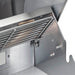 Broilmaster 34" Stainless Freestanding Gas Grill with adjustable warming rack