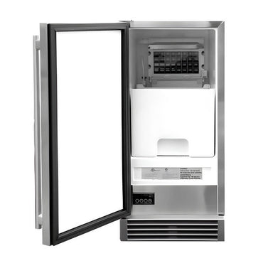 Summerset 15 Inch 50 lb. Outdoor Rated Ice Maker | Interior 