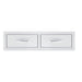 Summerset 32-Inch Stainless Steel Horizontal Double Drawer