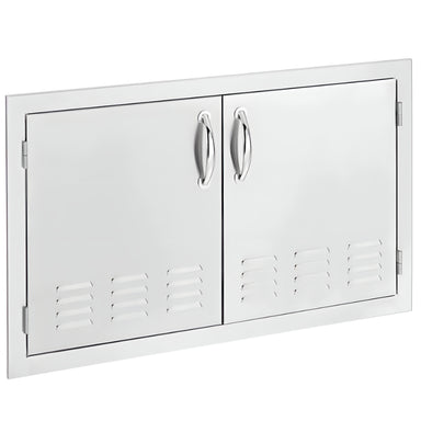 Summerset 33-Inch Vented Stainless Steel Double Access Door | 304 Stainless Steel Construction