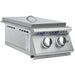 Summerset Sizzler Pro Built-In Double Side Burner | Dual Gas Controls