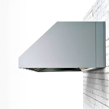 Summerset 8 Inch x 60 Inch Stainless Steel Vent Hood Spacer Bracket Mounted On 60" Vent Hood