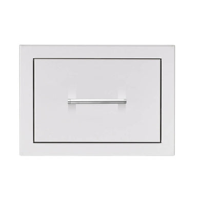 TrueFlame 17-Inch Stainless Steel Flush Mount Single Drawer - TF-DR1-17-A