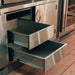 TrueFlame 36 Inch Two Drawer Dry Storage Combo | Storage Interior Drawer