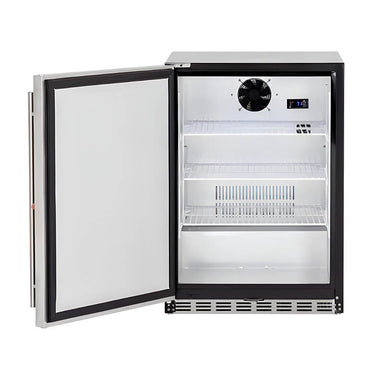 TrueFlame 24 Inch 5.3 Cu. Ft. Deluxe Outdoor Refrigerator | Compression Fan Cooling System