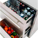 TrueFlame 24-Inch 5.3 Cu. Ft. Outdoor Rated Two Drawer Refrigerator | Digital Temperature Gauge