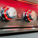 TrueFlame 25 Inch 3 Burner Freestanding Gas Grill | Burner State Red Lights