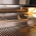TrueFlame 40 Inch 5 Burner Freestanding Gas Grill | Stainless Steel Warming Rack