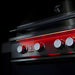TrueFlame 40 Inch Freestanding Grill -TF40FS | Lighting Behind-Each Knob Indicating On/Off Burner State