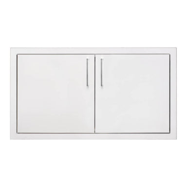 TrueFlame 33-Inch Stainless Steel Double Access Door - TF-DD-33
