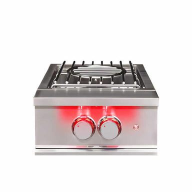TrueFlame Built-In Stainless Steel Power Burner | 304 Solid Stainless Steel Cooking Grates