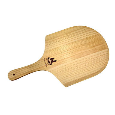 WPPO 12-Inch Square New Zealand Wooden Pizza Peel