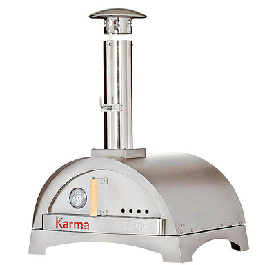 WPPO Karma 25 Inch Stainless Steel Wood-Fired Pizza Oven