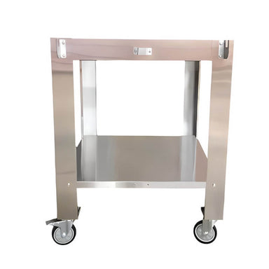 WPPO Karma 32 Inch Stainless Steel Outdoor Pizza Oven Cart | Accessory Hooks