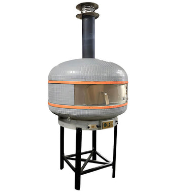 WPPO Lava Professional 40-Inch Digital Wood Fire Outdoor Pizza Oven | Stainless Steel Door