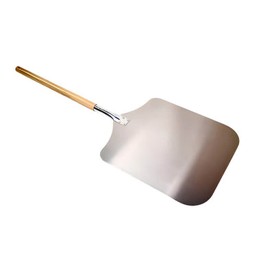 WPPO 14-Inch x 38-Inch Traditional Aluminum Pizza Peel With Long Wood Handle