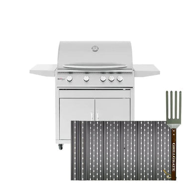 GrillGrate Set For Summerset Sizzler 32 Inch Grills (Custom Cut)