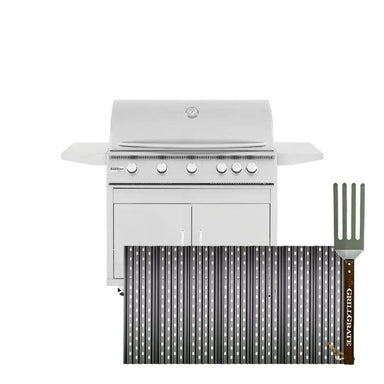 GrillGrate Set For Summerset Sizzler 40 Inch Grills (Custom Cut)