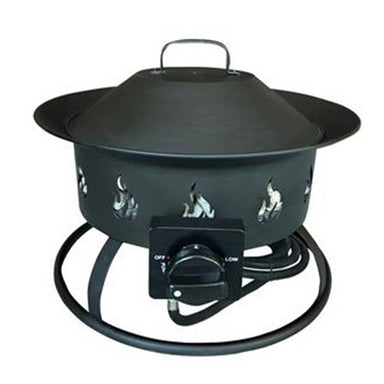 19" Round Portable Camp Fire Pit