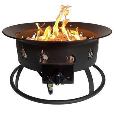 19" Round Portable Camp Fire Pit