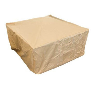 Hiland Heavy Duty Waterproof Cover for Square Wood Burning Fire Pit