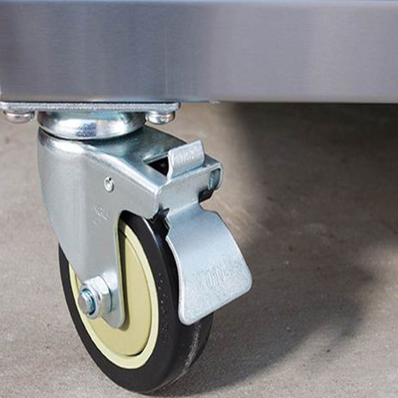 Stainless steel cart for Bull BBQ 30-inch grill