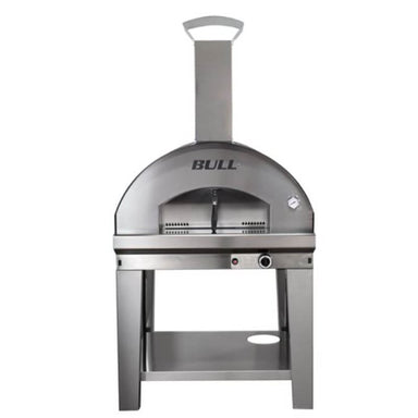 Stainless Steel Pizza Oven with Cart by Bull BBQ