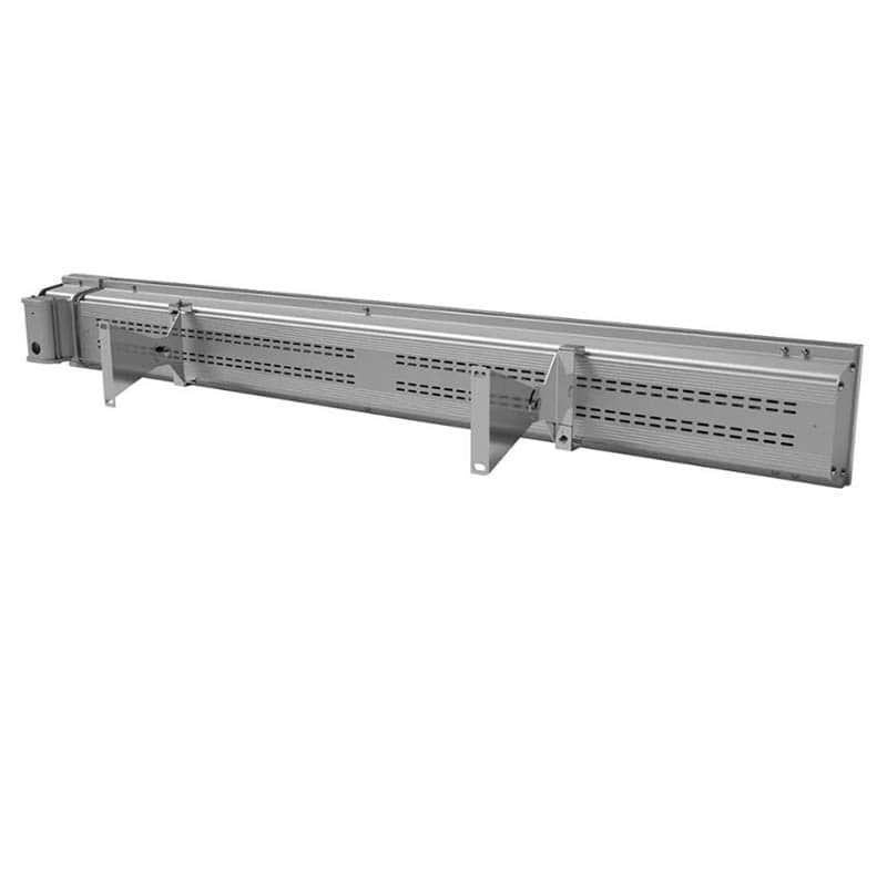 Dimplex Outdoor/Indoor Electric Infrared Heater, 240V 3000W Back view of Mounting System
