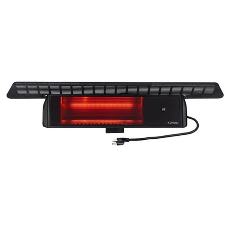 Dimplex DIR Outdoor/Indoor Electric Infrared Heater, 120V, 1500W Side View