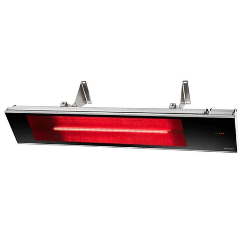 Dimplex Electric Infrared Heater in Black with Mounts