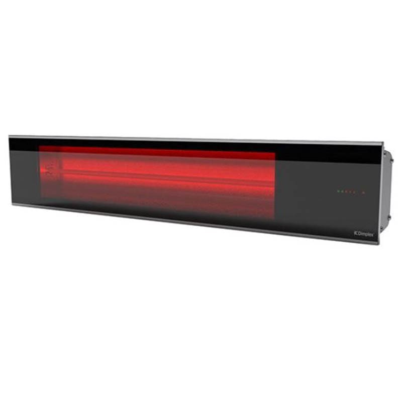 Dimplex DIR Outdoor/Indoor Electric Infrared Heater, 240V, 2200W with Large Heating Sq Ft Capacity