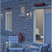 Dimplex DIR Series Outdoor/Indoor Infrared Heater - 1800W - 240V - X-DIR18A10GR mounted patio wall