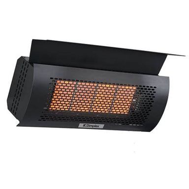 Dimplex Outdoor Wall-mounted Natural Gas Infrared Heater in black
