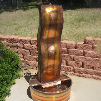 Fountains By Design 4' Flame Copper Fountain