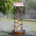 Fountains By Design Copper Water Trellis with Lamp Fountain