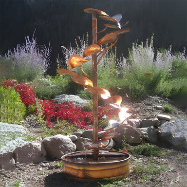 Fountains By Design 6' Tree of Life Copper Fountain