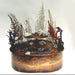 Fountains By Design Aquarius Tabletop Copper Fountain with Flowers
