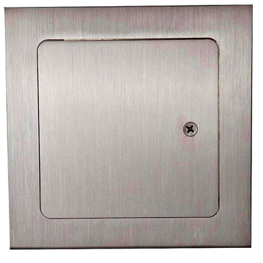 RCS 6 Inch Recessed Single Access Stainless Steel Door