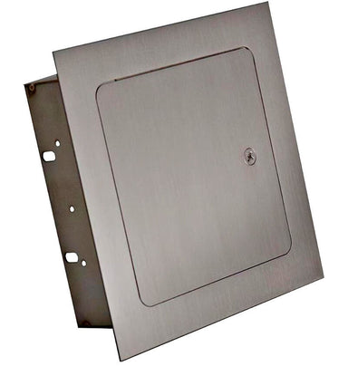 RCS 8 Inch Recessed Single Access Stainless Steel Door