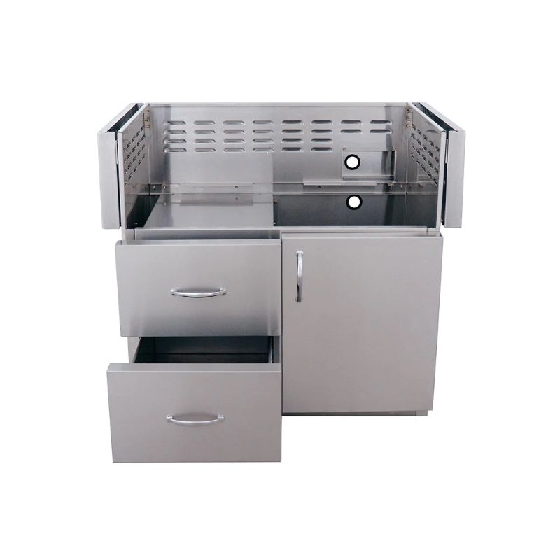 RCS - American Renaissance Grill  42" Cart for ARG42 Grills with Stainless Drawer Storage