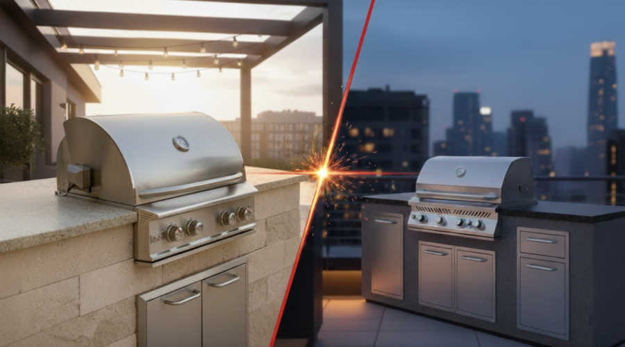 Napoleon Vs Blaze Grills