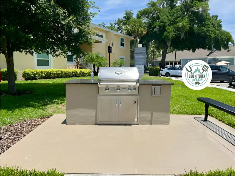 how do you build an outdoor kitchen