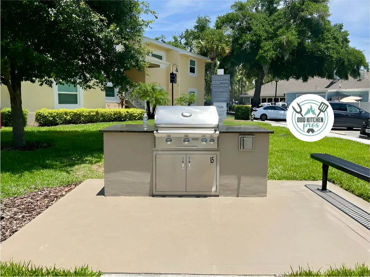 how do you build an outdoor kitchen