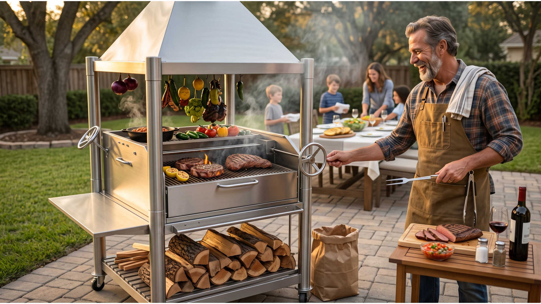 What Is a Santa Maria Grill?