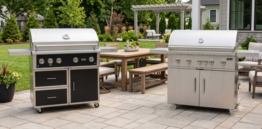Wildfire Ranch Pro and Coyote SL Series gas grills compared side by side
