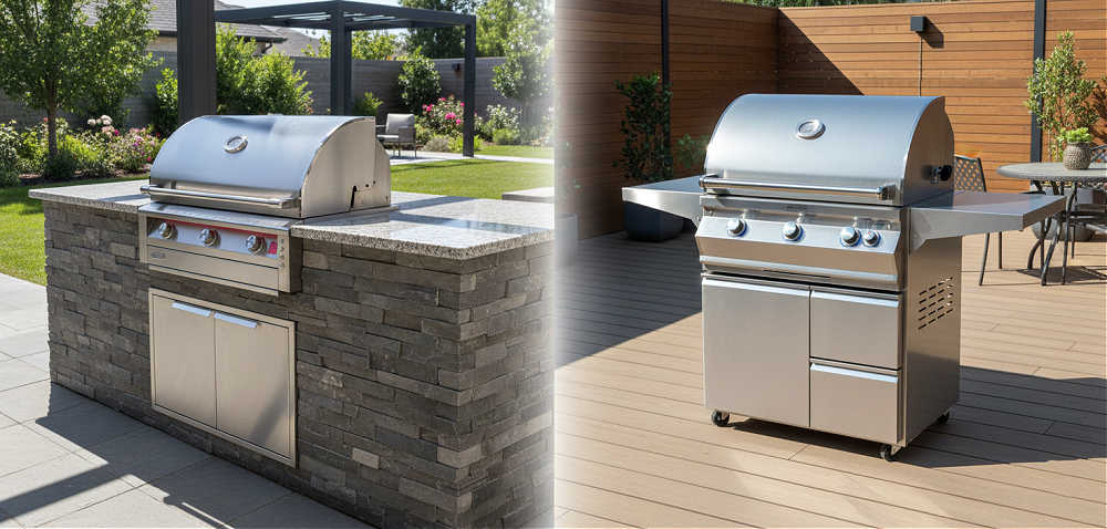 Built-In Vs Freestanding Grill