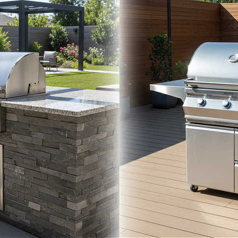 Built-In Vs Freestanding Grill